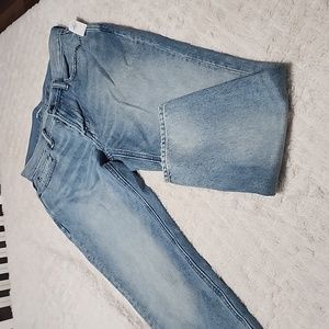 Mens Old Navy straight taper denim jeans; 33 x 30